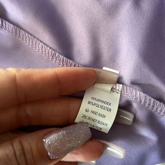 New Evening High Front slits Maxi Lavender Dress - Picture 11 of 11